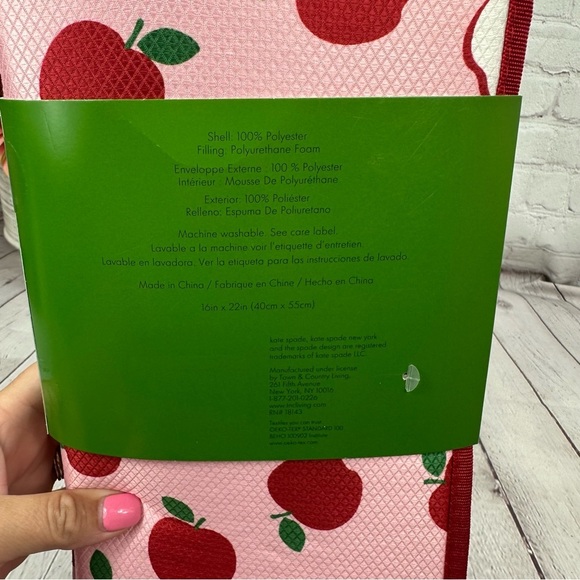 NWT Kate Spade  Apple Kitchen Towels and drying mat set countryside coquette - Picture 4 of 6